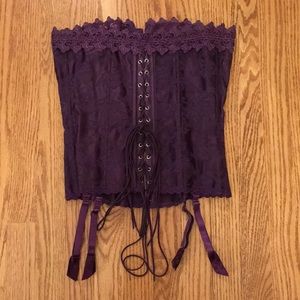 Frederick’s Purple Corset